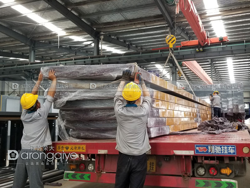 山東公交候車亭發貨案例