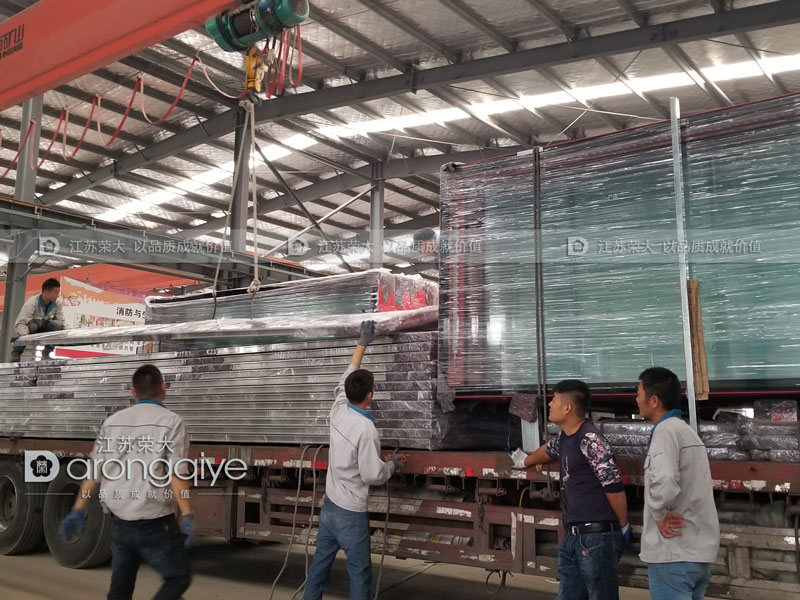 徐州公交候車亭發貨案例