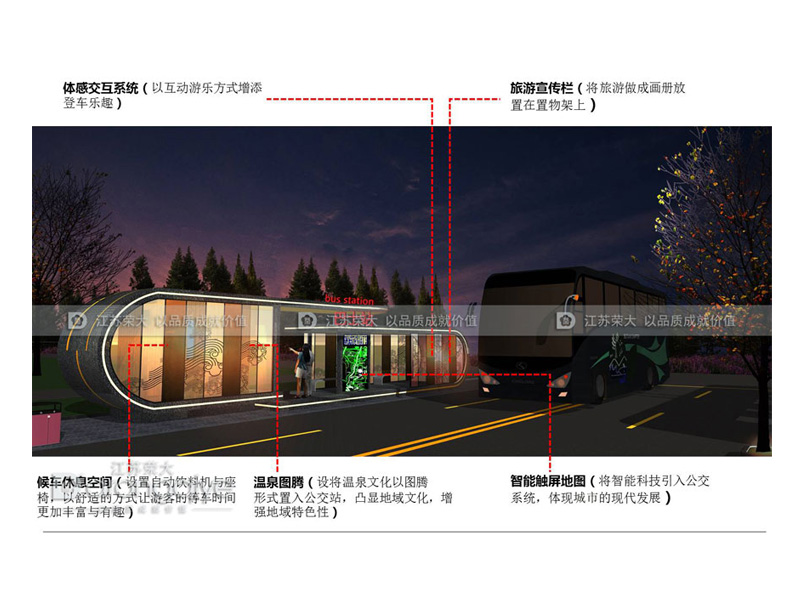 智能候車亭優(yōu)點 智能候車亭優(yōu)點