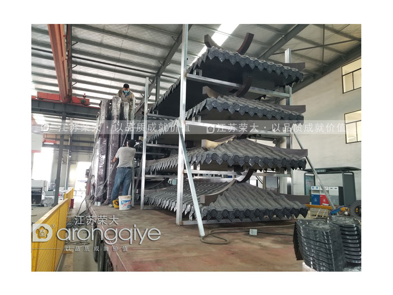 仿古候車(chē)亭發(fā)貨圖