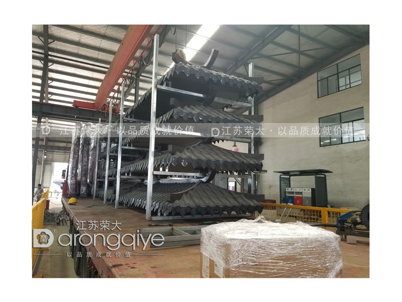 仿古候車(chē)亭發(fā)貨圖