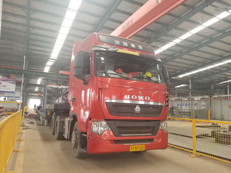 榮大候車亭廠家發往江蘇第十批候車亭發貨記錄