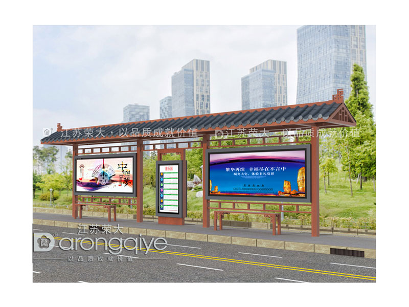 公交候車亭的材料都有哪些規格配圖一 公交候車亭的材料都有哪些規格配圖一