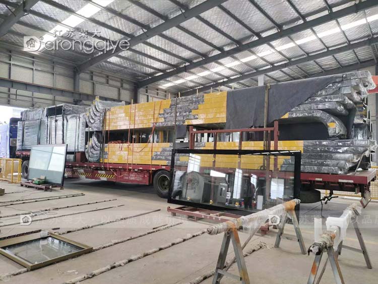 湖北智能公交站臺(tái)發(fā)貨配圖一