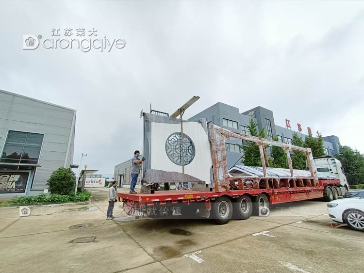 安徽仿古候車(chē)亭發(fā)貨配圖一